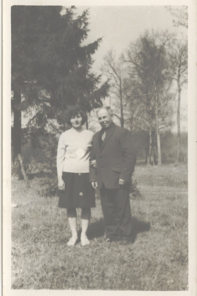 Emil Dziejma z żoną lata 70-te Emil Dziejma z żoną lata 70-te