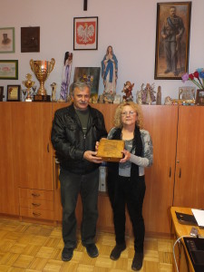 Wręczenie pamiątek po kpt. Józefie Świrniaku