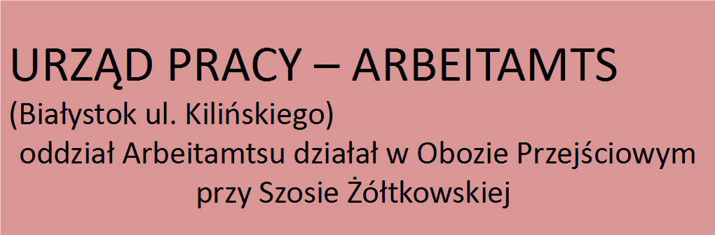 Urząd Pracy - Arbeitamts